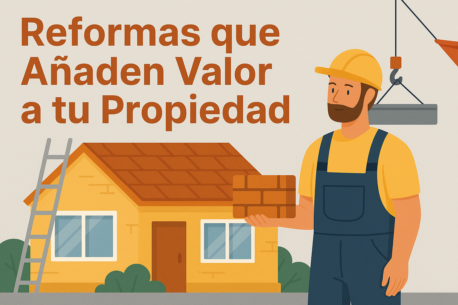 Reforma moderna que aumenta el valor de una vivienda